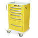 A - Series Lightweight Aluminum Isolation Cart, Tall Height, Medium Width, Six Drawers, Electronic Keypad Lock – Model MPA2430EKC16 - Asclepius