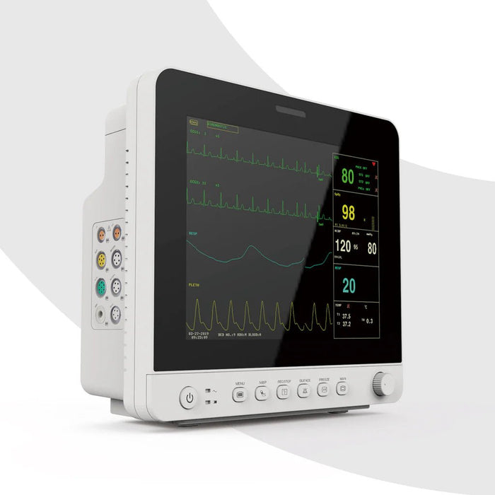 CONTEC CMS9100 patient monitor ECG, RESP, SpO2, PR, NIBP 12.1'' color TFT LCD Screen - Asclepius