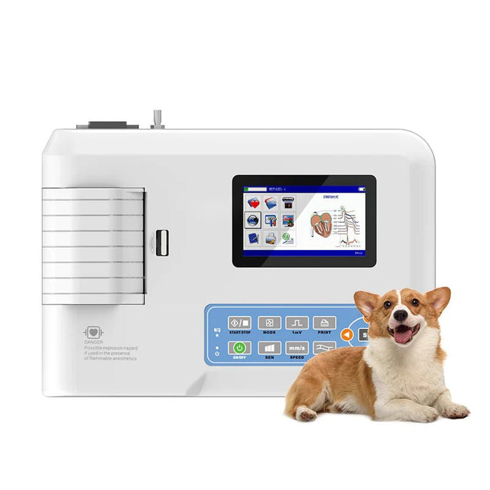 CONTEC ECG300G VET three Channel ECG Machine,Veterinary Electrocardiograph - Asclepius