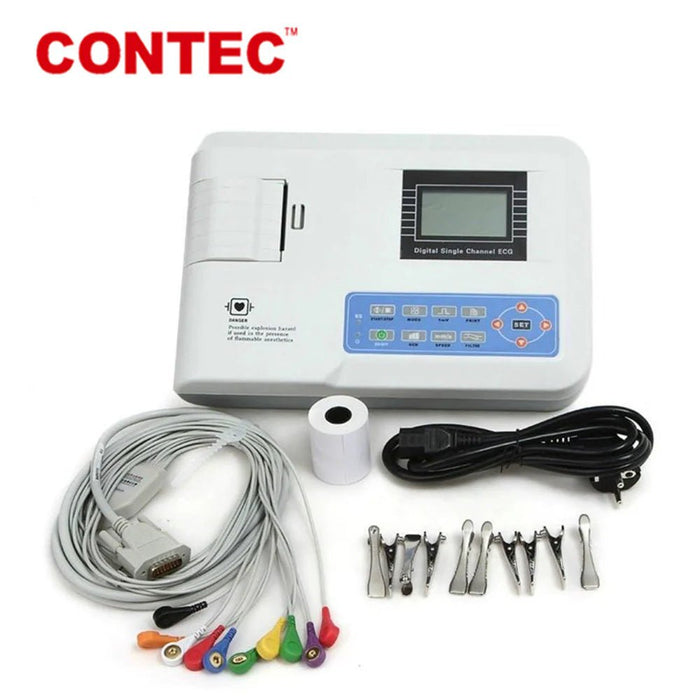 CONTEC ECG300G VET three Channel ECG Machine,Veterinary Electrocardiograph - Asclepius