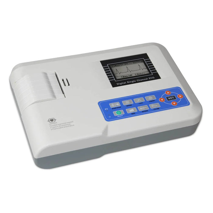 CONTEC Veterinary One Channel 12 Leads Portable ECG EKG Machine ECG100G - VET,Printer - Asclepius