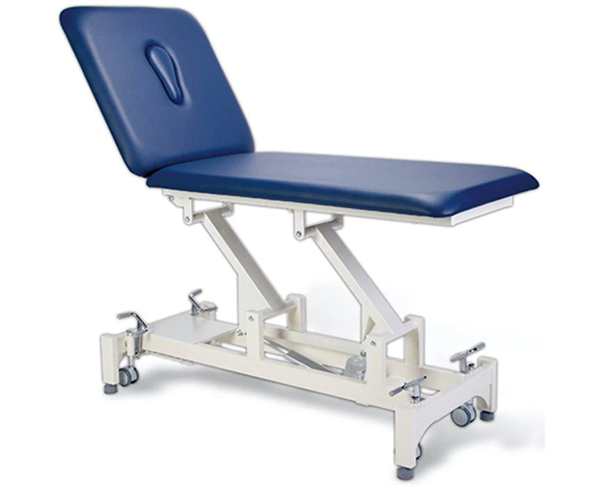 Duo Power Hi - Lo Rehab Therapy Table w/ Adjustable Back & 2 Sections - Asclepius