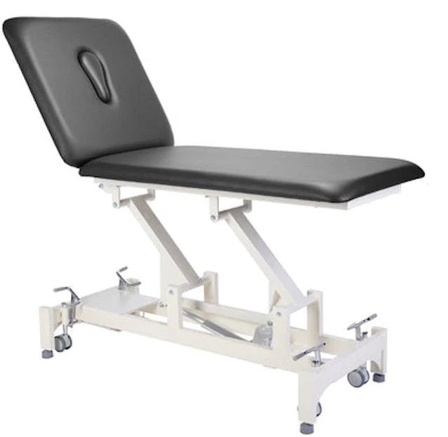 Duo Power Hi - Lo Rehab Therapy Table w/ Adjustable Back & 2 Sections - Asclepius