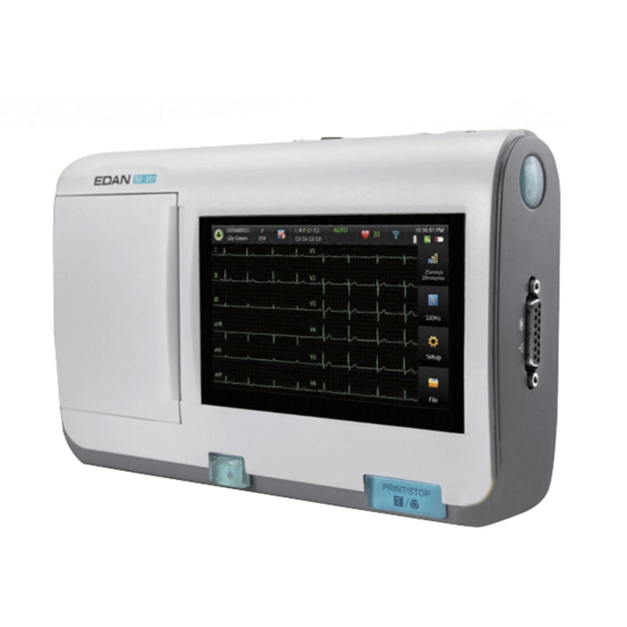 Edan SE - 301 3 - Channel ECG Machine - Asclepius