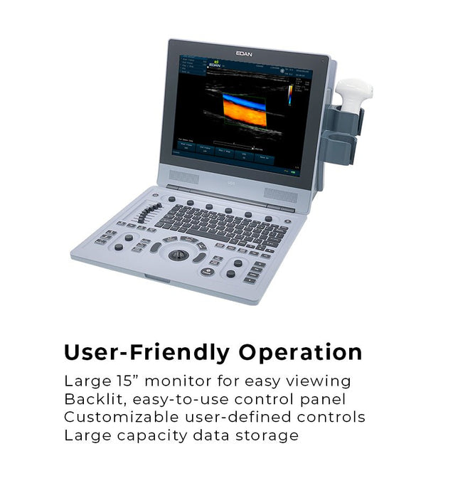 Edan U50 Prime Diagnostic Ultrasound System - Asclepius