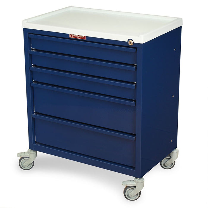 ETC - 5 Compact Treatment Cart - Five Drawer Configuration - Asclepius