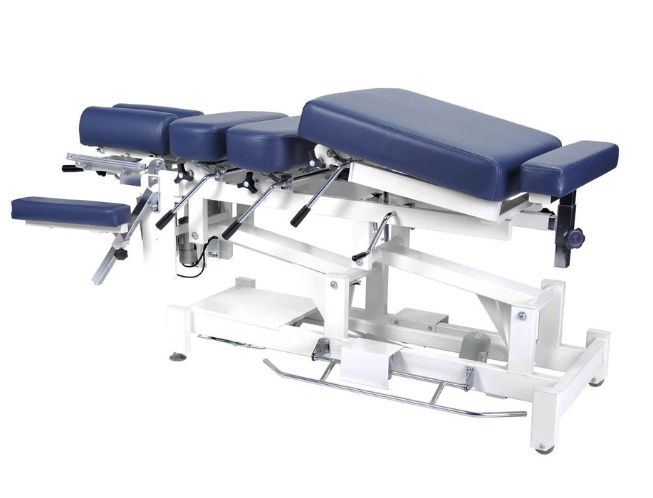 Everyway4all CA130 "CHIROMA" 8 Section Treatment Table (3 Motors) with 2 - side Elevating Bars - Asclepius