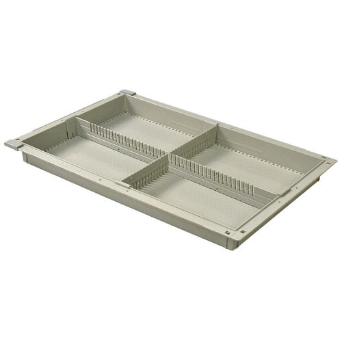 Harloff 2" Tray - One Long Divider and One Short Divider