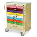 Harloff M - Series Tall Pediatric Emergency Cart, Standard Width, Nine Drawer with Individual Breakaway Locks - Asclepius