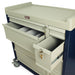 Harloff SL600PC High - Capacity Punch Card Medication Cart - Dual Security Lock System - Asclepius