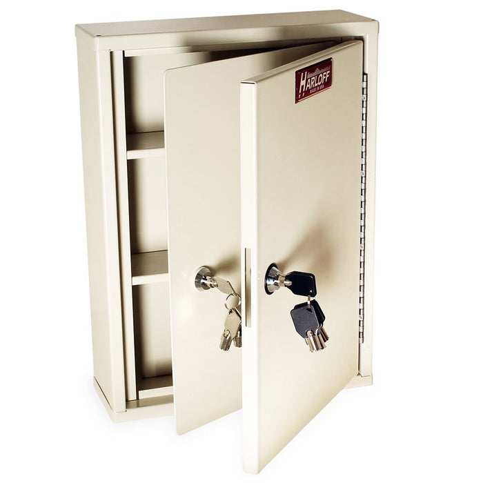 Harloff Thin Profile Narcotics Cabinet, Locking Outer Door, Locking Inner Door, NC16A12 - DT2 - Asclepius