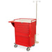 Harloff V - Series Emergency Cart Six Drawer with Breakaway Lock & Deluxe Emergency Accessory Package - Asclepius