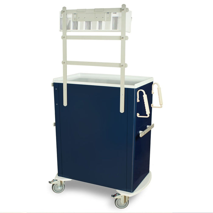 M - Series Tall Anesthesia Cart - Standard Width, 6 Drawers, E - Lock, MD30 - ANS3 Package - Asclepius