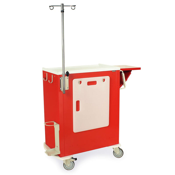 M - Series Tall Emergency Crash Cart with MD30 - EMG1 Accessories – Standard Width, Six - Drawer Configuration - Asclepius