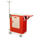 M - Series Tall Emergency Crash Cart with MD30 - EMG1 Accessories – Standard Width, Six - Drawer Configuration - Asclepius