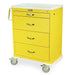 M - Series Tall Isolation Cart, Standard Width, Four Drawers, Standard Key Lock, MDS3030K04 - Asclepius