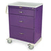 M - Series Tall Isolation Cart, Standard Width, Three Drawers, Standard Key Lock, MDS3030K03 - Asclepius