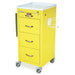 M - Series Tall PPE Isolation Cart, Mini Width, Four Drawers, Key Lock – Model M3DS1830K04 - PPE - Asclepius