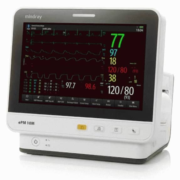 Mindray ePM 10M Patient Monitor - Asclepius