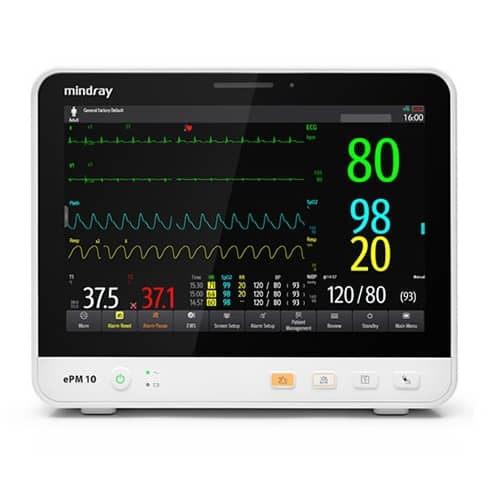 Mindray ePM 10M Patient Monitor - Asclepius