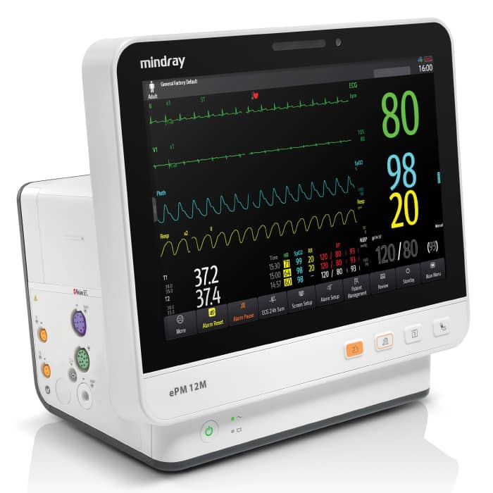 Mindray ePM 12M Patient Monitor - Asclepius