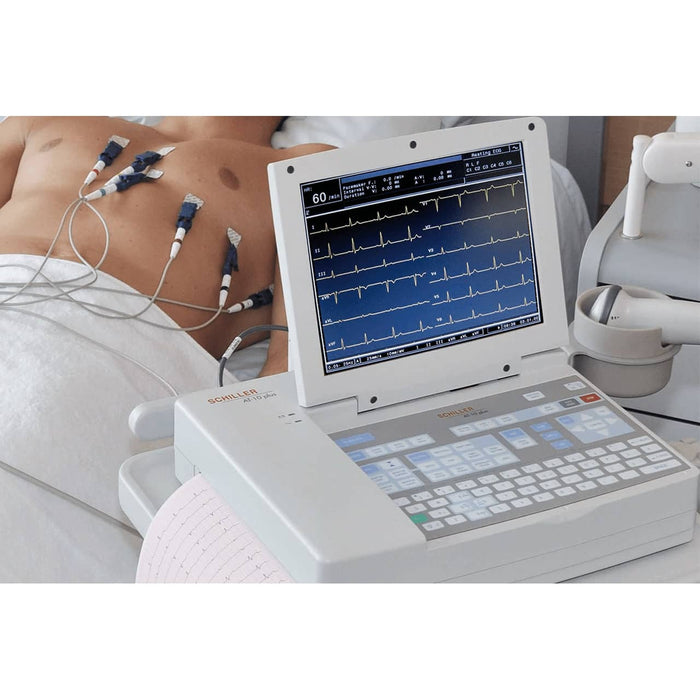 Schiller Cardiovit AT-10 Plus ECG Machine