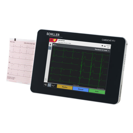 Schiller Cardiovit FT - 1 EKG with Interpretation - Asclepius