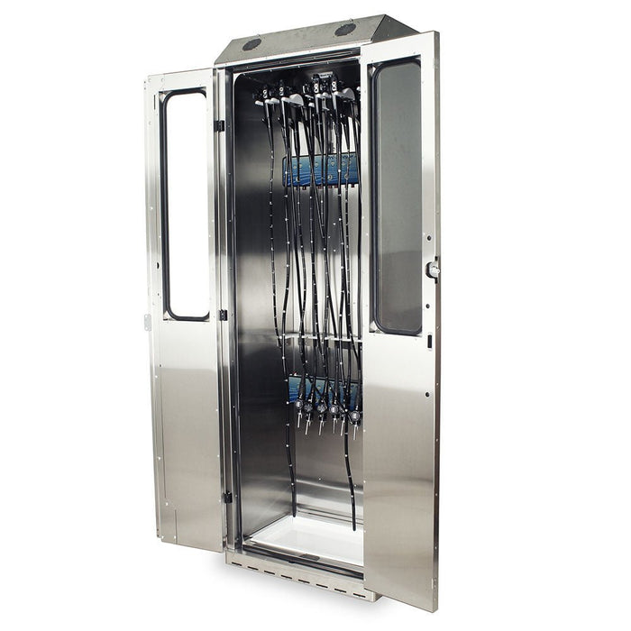 SureDry 10 Endoscope Drying Cabinet with Dri - Scope Aid, Stainless Steel, HEPA Filter, Key Lock (SCSS8030DRDP - DSS2310) - Asclepius