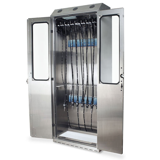 SureDry 14 Endoscope Drying Cabinet with Dri - Scope Aid, Stainless Steel, HEPA Filter, Key Lock (SCSS8036DRDP - 14 - DSS3316) - Asclepius