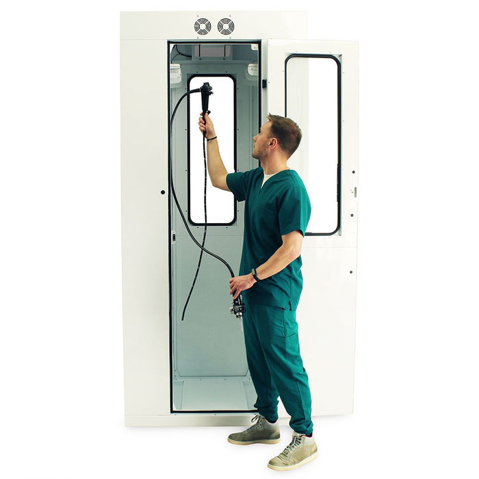 SureDry Pass Through 10 Endoscope Drying Cabinet with Dri - Scope Aid, HEPA Filter, Key Lock (SC80WTDRDP - 10 - DSS2305) - Asclepius