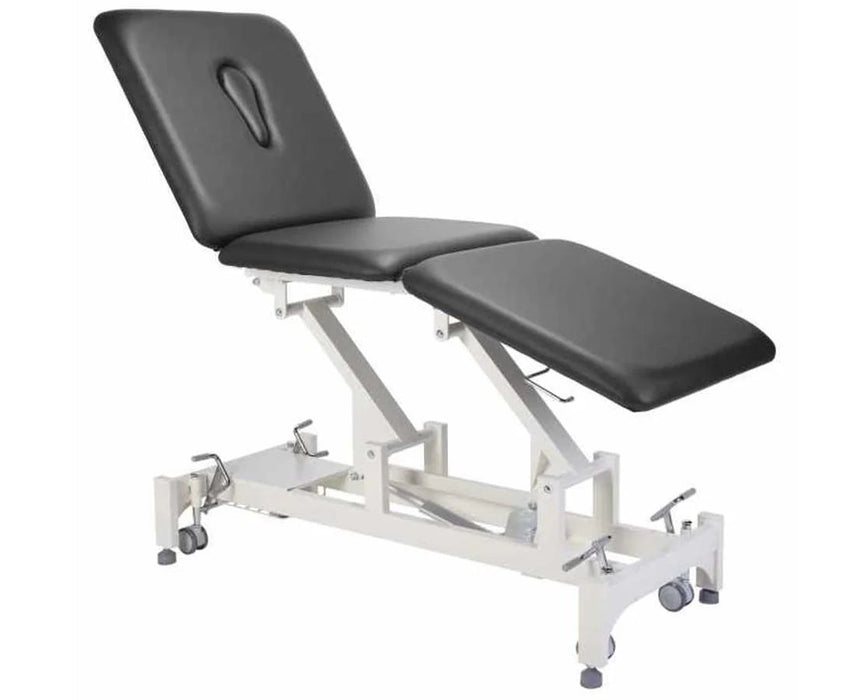 Trio Power Hi - Lo Rehab Therapy Table w/ Adjustable Back & 3 Section Top - Asclepius