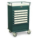 Value Med - Bin Cart with Key Lock and 24 Bins - VLT24BIN5 - Asclepius