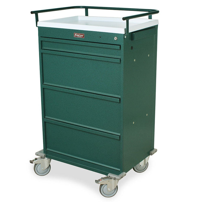 Value Nursing Home Medication Cart - 450 Punch Card Capacity with Dual Lock Security (VLT360PC) - Asclepius