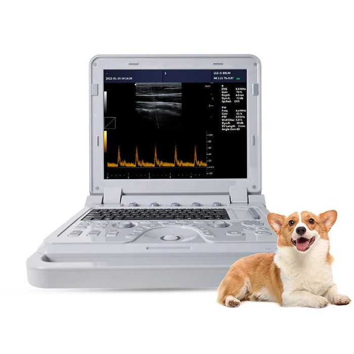 VET CONTEC CMS600P2PLUS - VET B - ultrasound scanner with convex probe - Asclepius